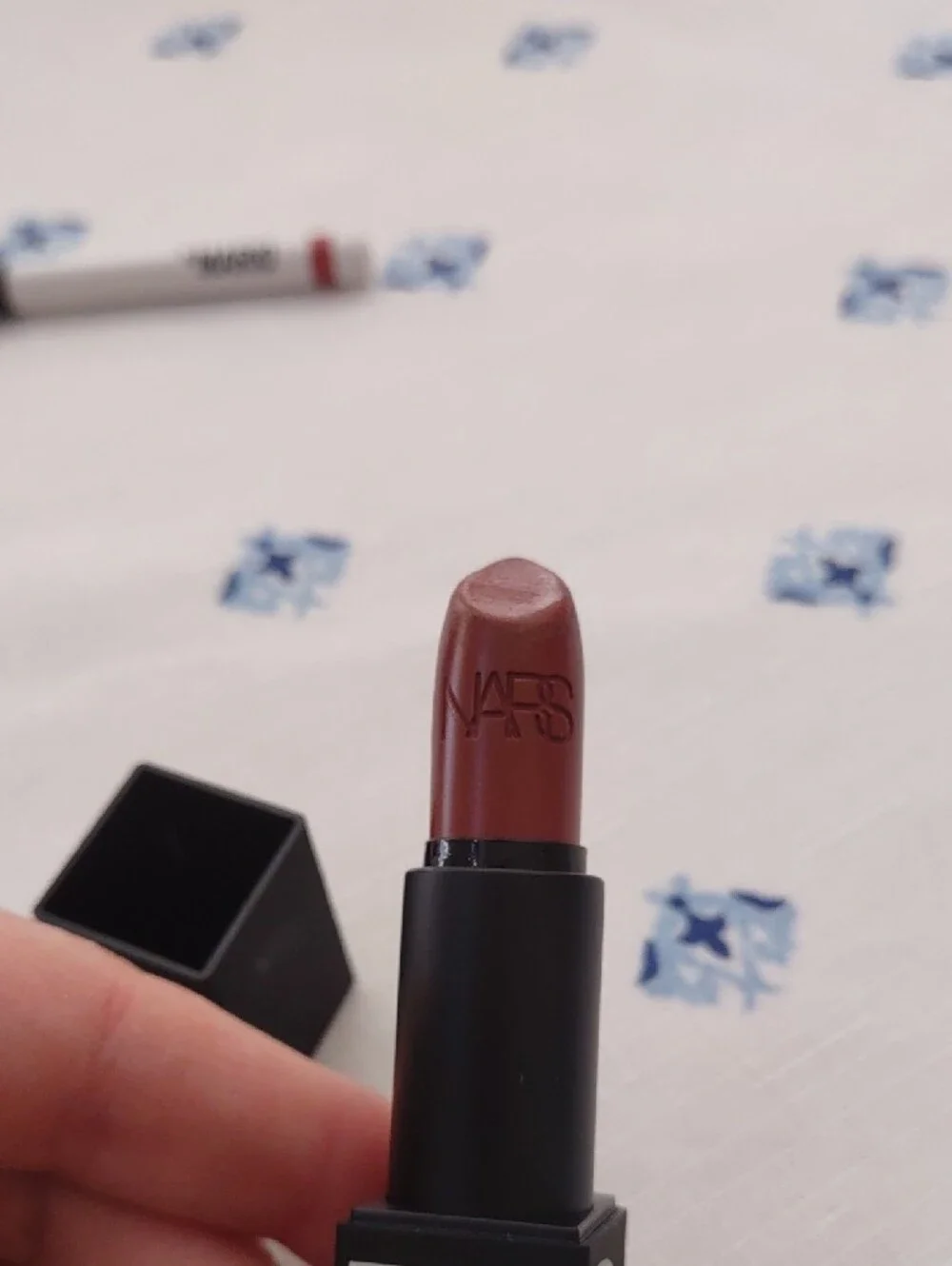 NARS Lipstick Set with  Lip Liner in Mauve By Mario